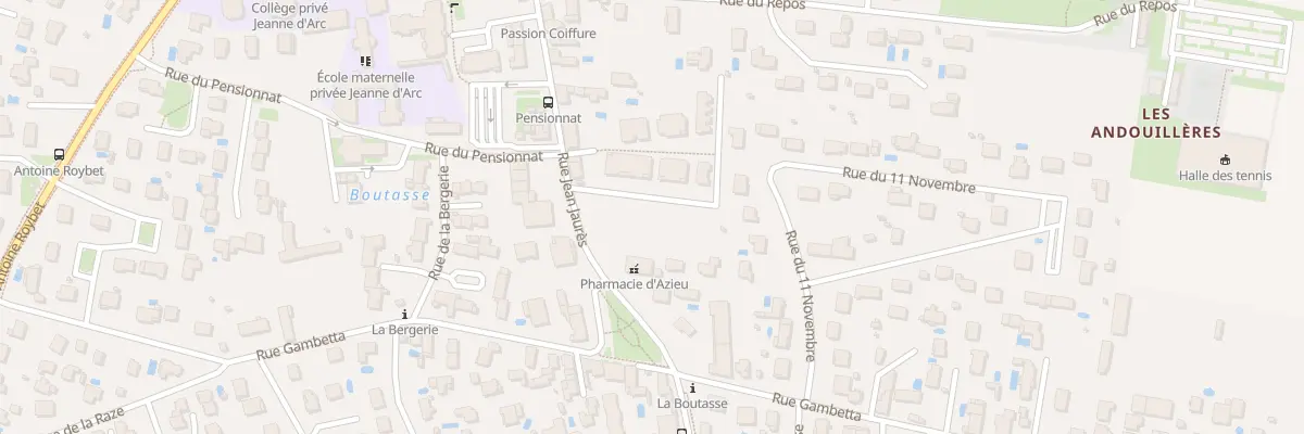 Plan du 5 Rue Françoise Giroud à Genas