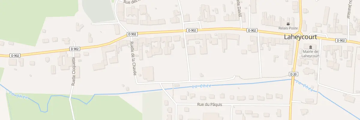 Plan du 33 Rue du Gen Porson à Laheycourt