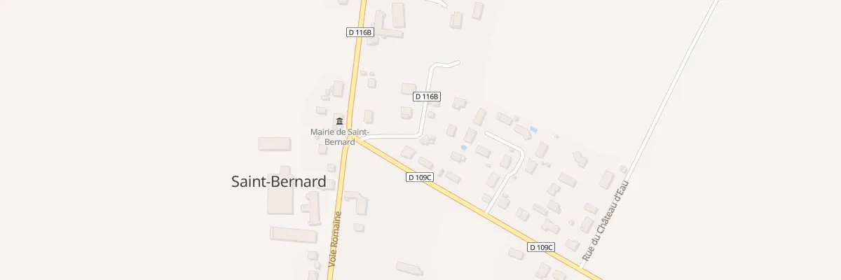 Plan du 2 Imp de la Corvee à Saint-Bernard