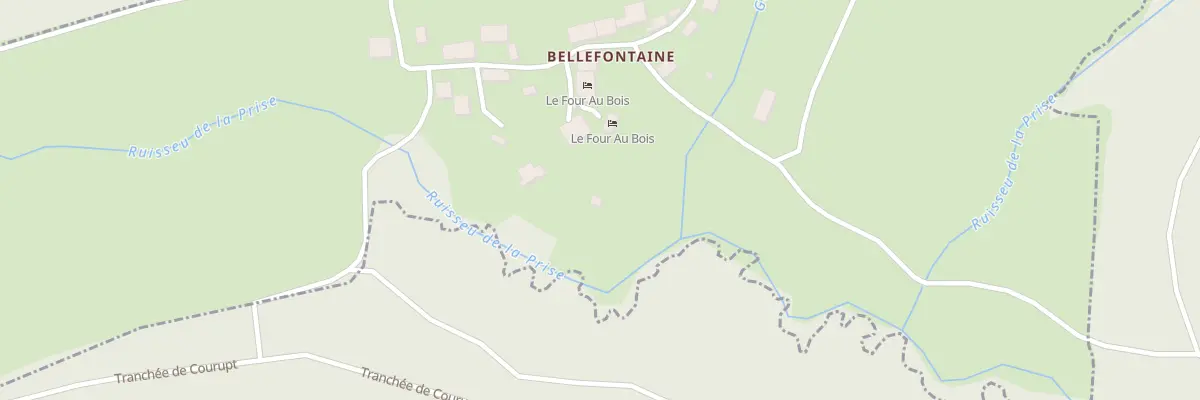 Plan du 14T Rue Bellefontaine à Futeau