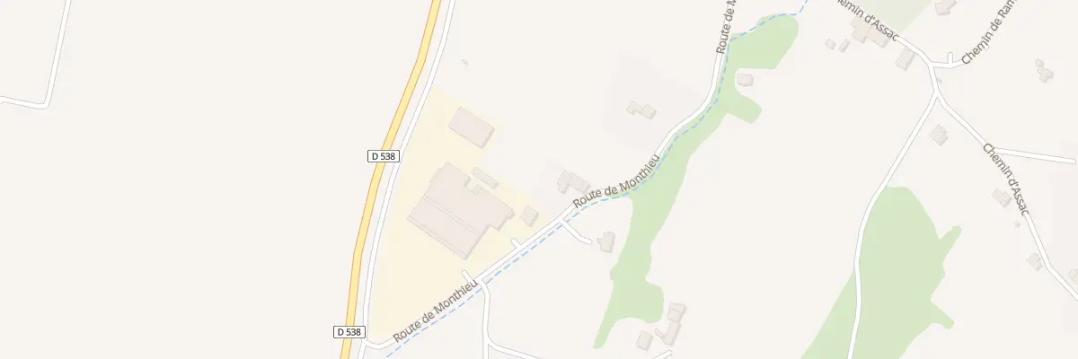 Plan du 300 Rte de Monthieu à Chabeuil