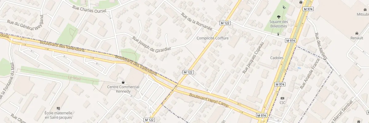 Plan du 142 Rue de Chenôve à Dijon