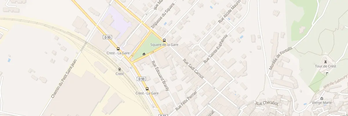 Plan du 41 Rue Sadi Carnot à Crest