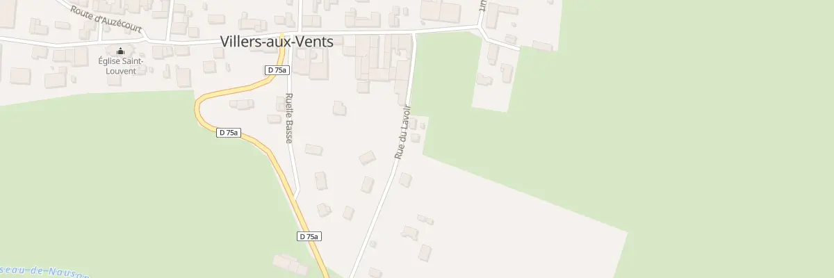 Plan du 7 Rue du Lavoir à Villers-aux-Vents