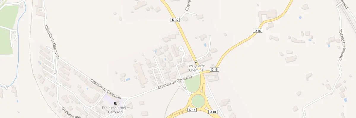 Plan du 891 Che de Garouvin à Miramas