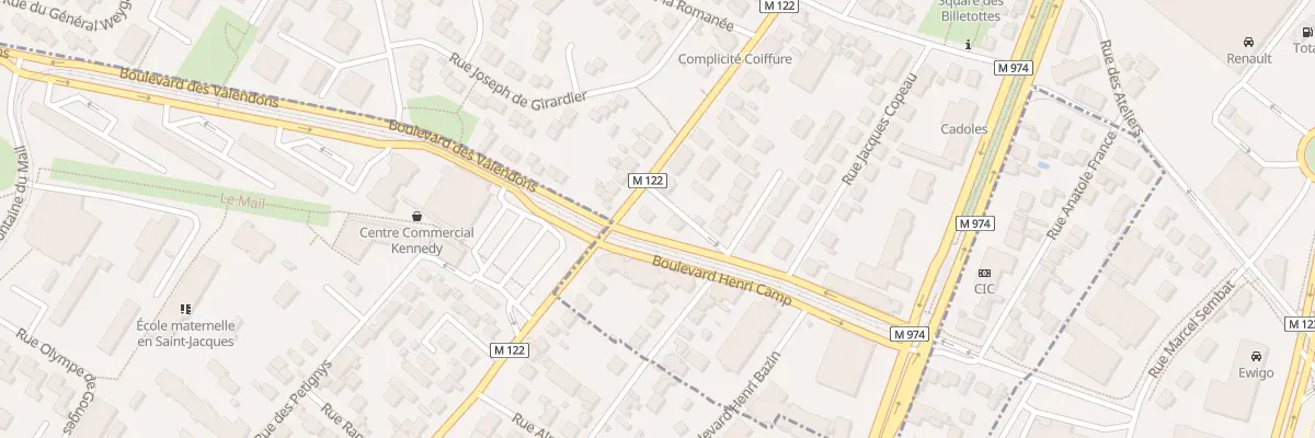 Plan du 129 Rue de Chenôve à Dijon