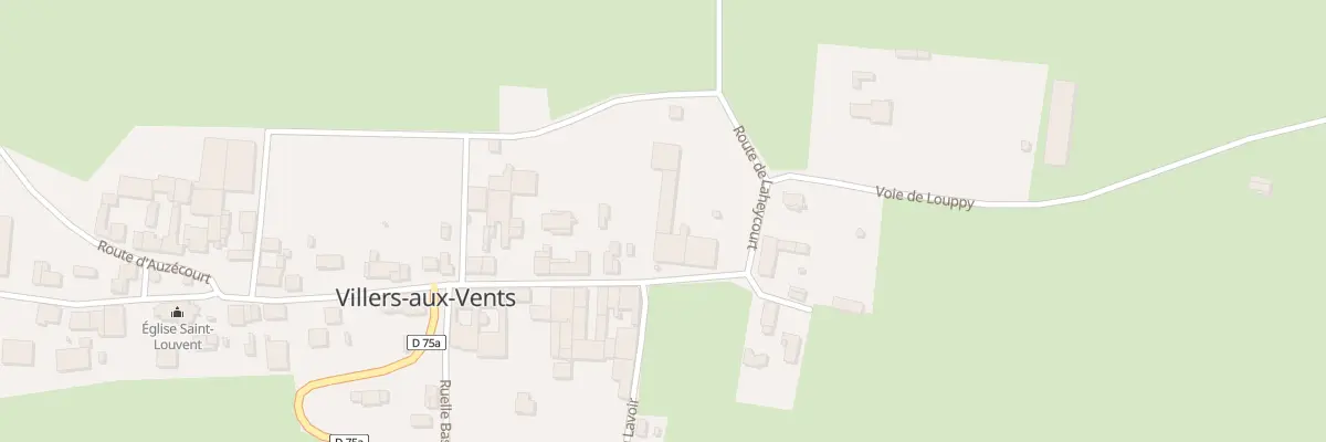 Plan du 4 Gr La Grande Rue à Villers-aux-Vents