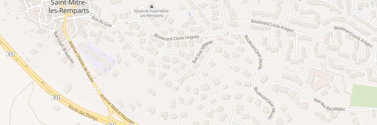 Plan du 6 Rue Guy Mocquet à Saint-Mitre-les-Remparts