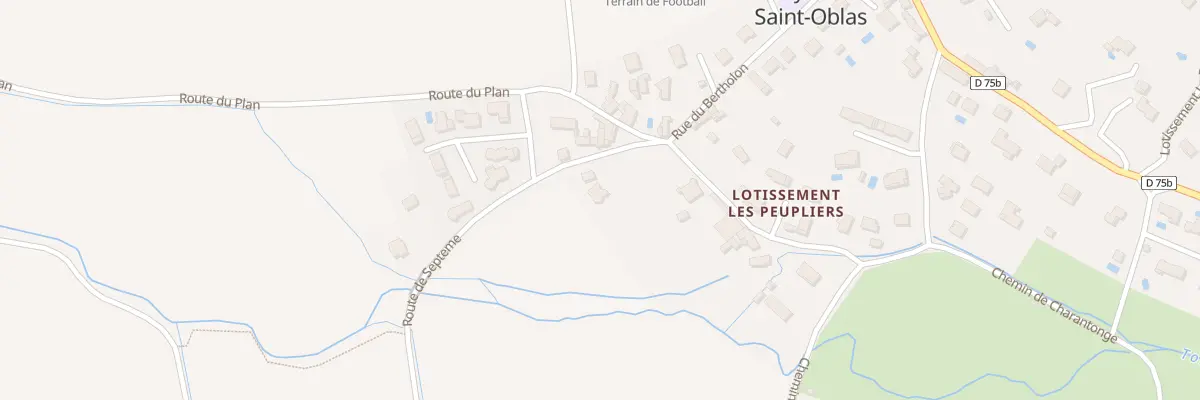 Plan du 100 Rte de Septême à Oytier-Saint-Oblas