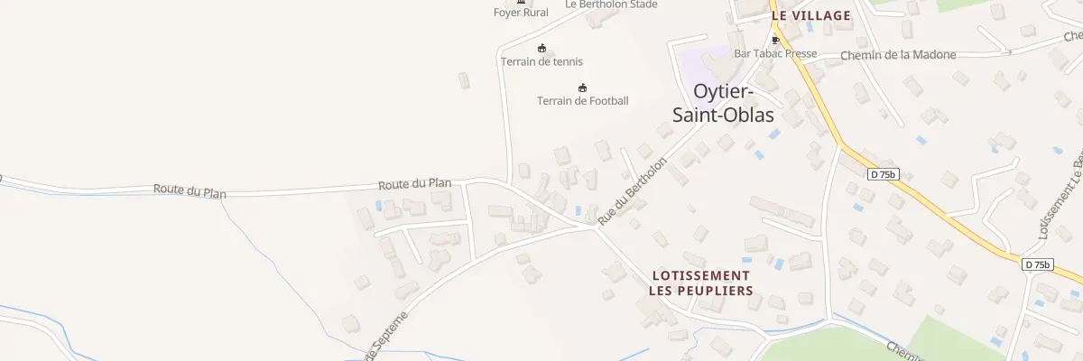 Plan du 65 Le Bertholon à Oytier-Saint-Oblas