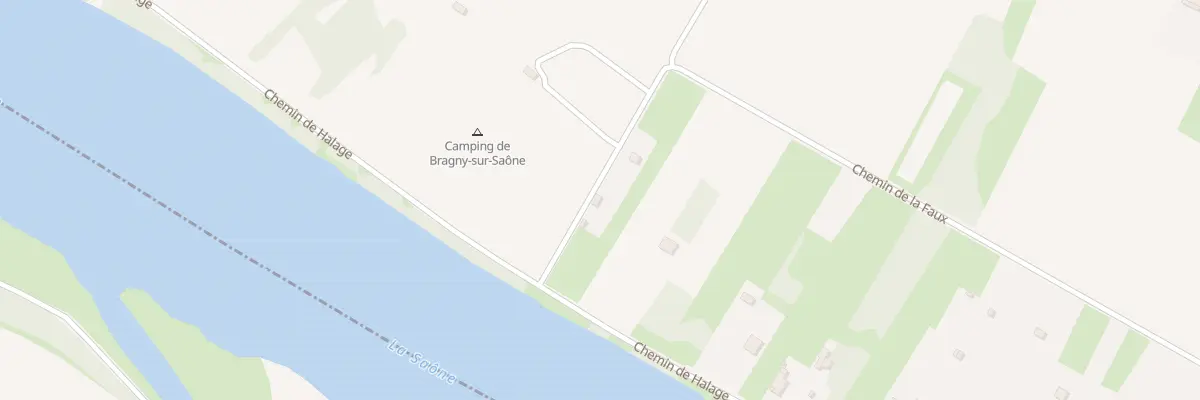Plan du 9 Che de la Faux à Bragny-sur-Saône