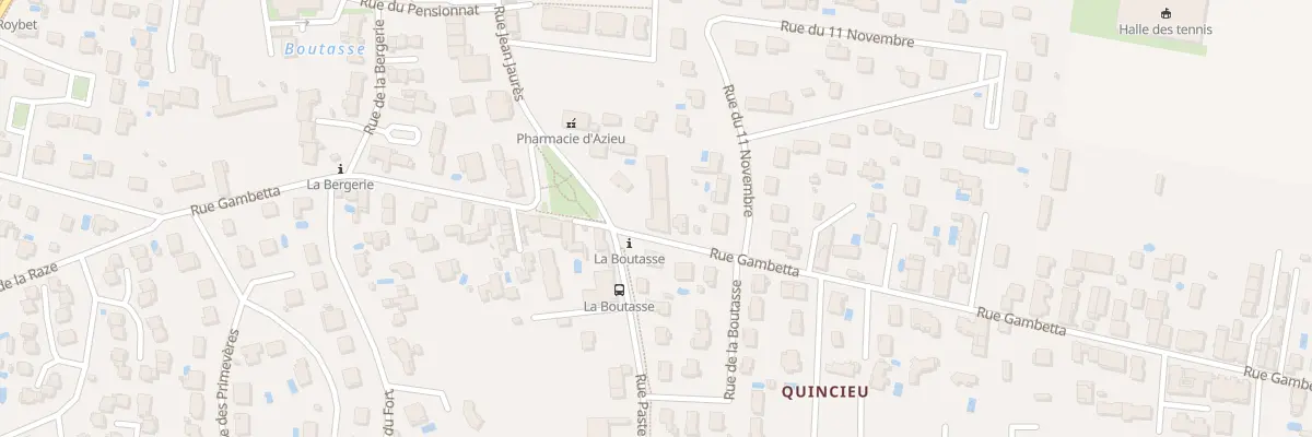 Plan du 15 Rue Gambetta à Genas