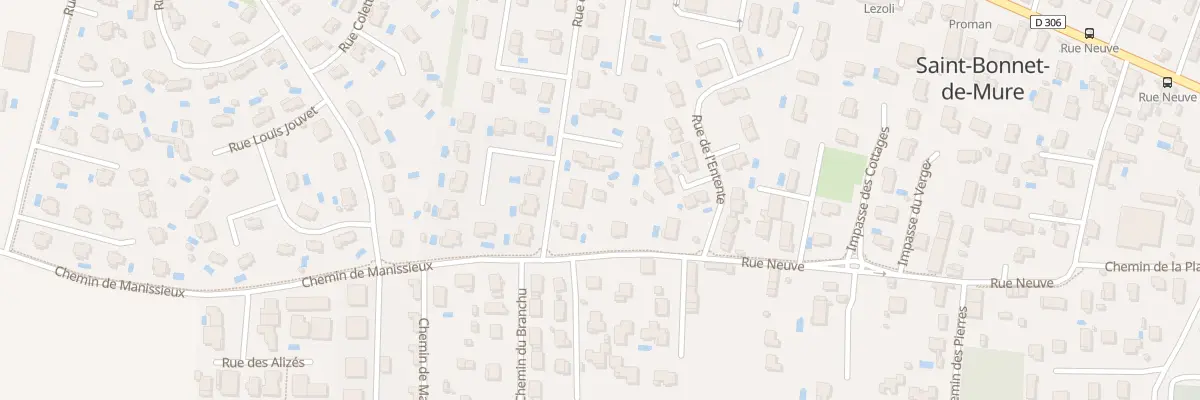 Plan du 34 Pl du Paleyron à Saint-Bonnet-de-Mure