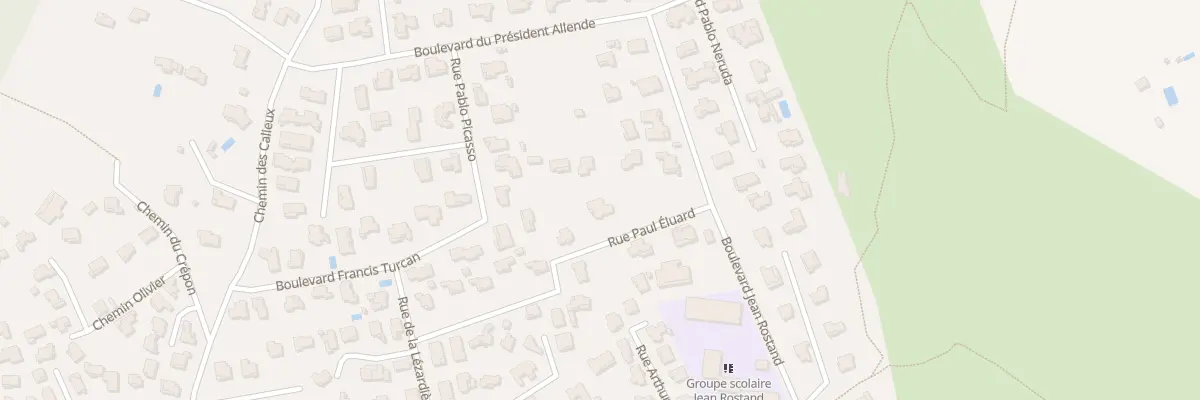 Plan du 5670 Rue Paul Eluard à Saint-Mitre-les-Remparts