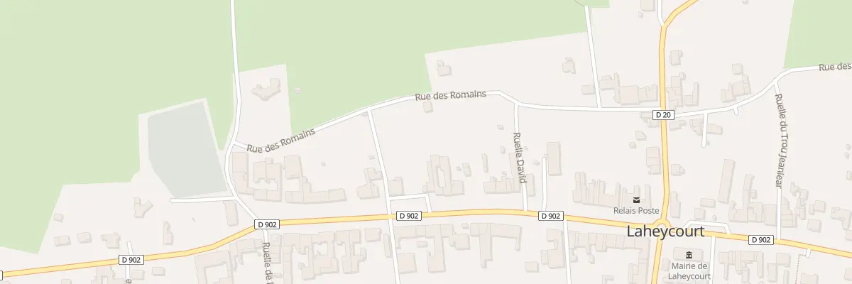 Plan du 26 Rue du Gen Porson à Laheycourt