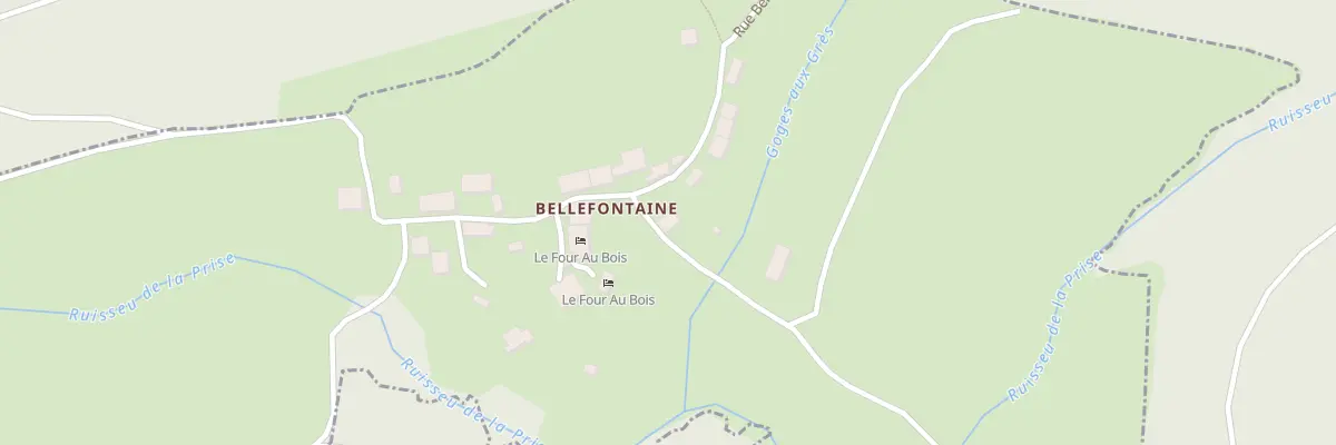 Plan du 24 Rue Belle Fontaine à Futeau