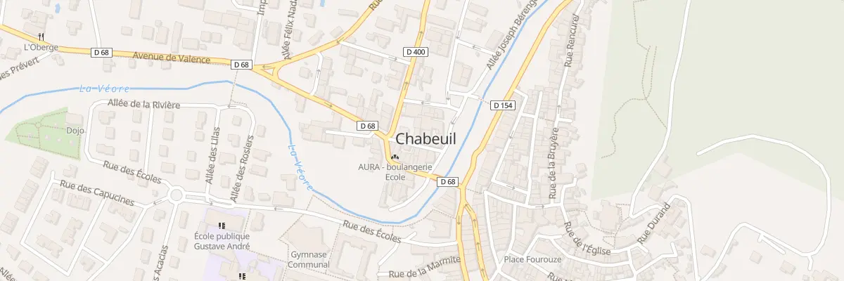 Plan du 6 Rue de la Véore à Chabeuil