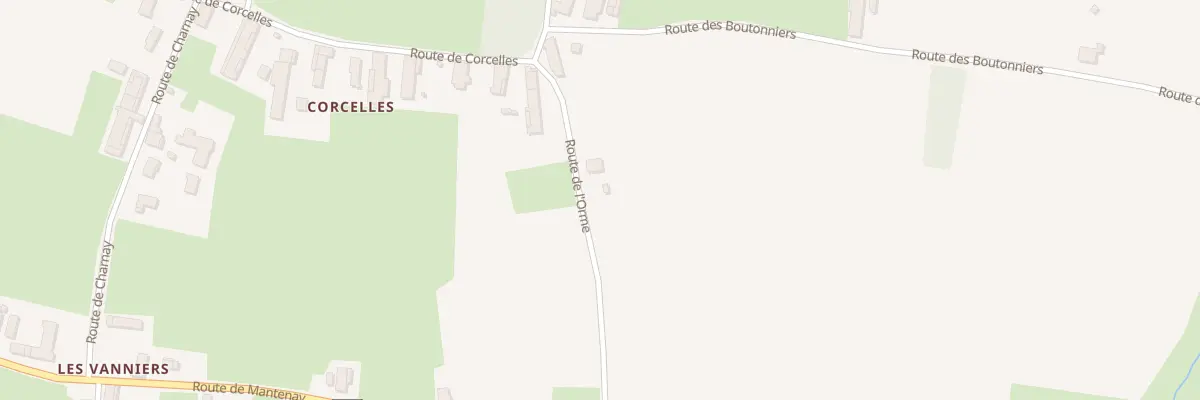Plan du 222 Rte de l’Orme à Chavannes-sur-Reyssouze