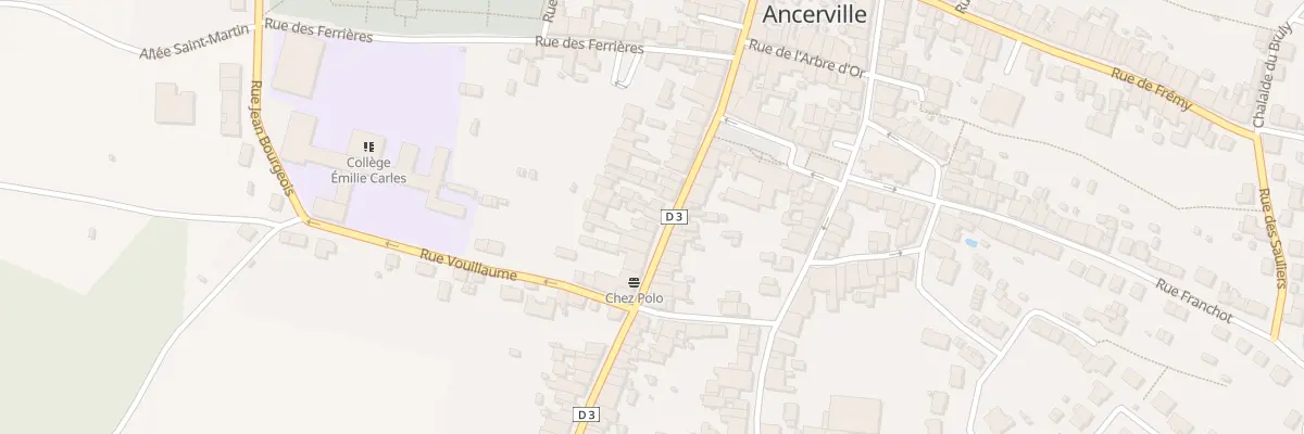 Plan du 64 Rue N et P Paquet à Ancerville