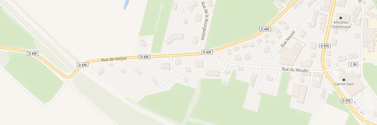 Plan du 29 Rue de Verjux à Verdun-Ciel