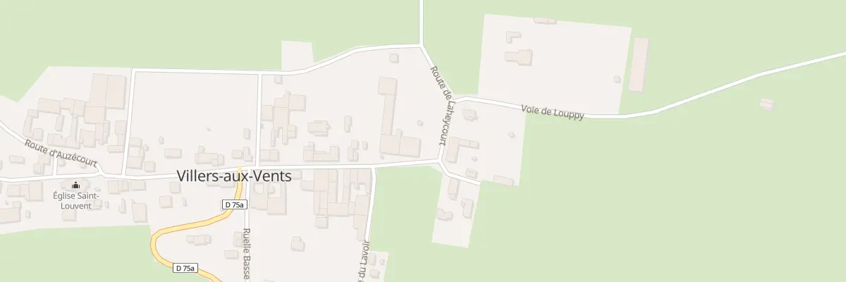 Plan du 2 Gr La Grande Rue à Villers-aux-Vents