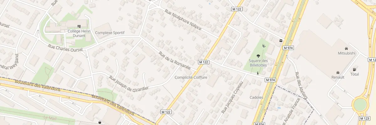 Plan du 124 Rue de Chenôve à Dijon