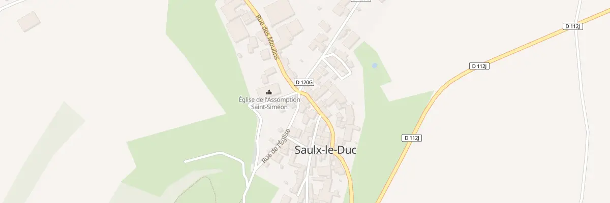 Plan du 2 Rue Notre-Dame à Saulx-le-Duc