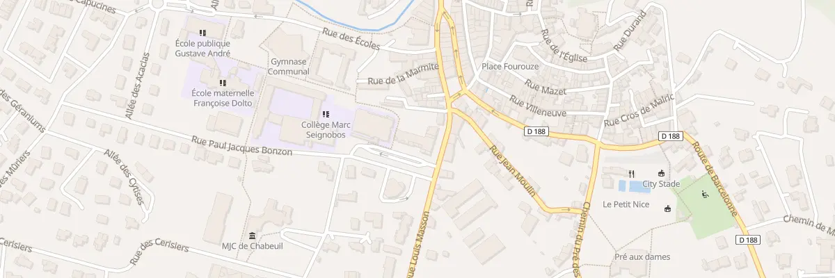 Plan du 3 Imp de la Chaberte à Chabeuil