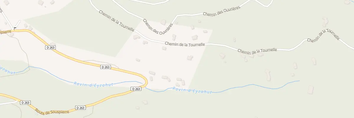 Plan du 5093 Beaume Rouge à Eyzahut