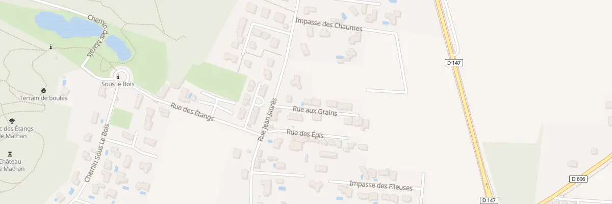 Plan du 59 Rue Jean Jaures à Genas