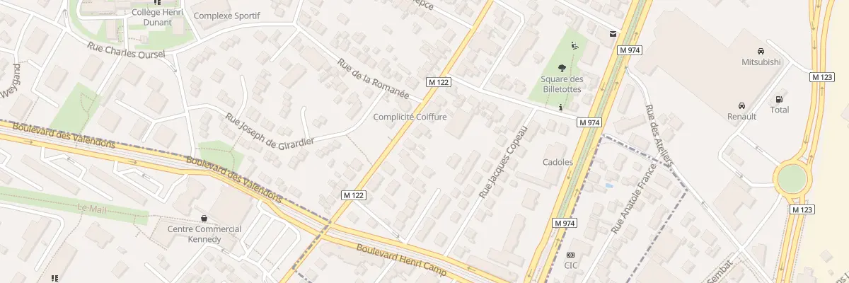 Plan du 115 Rue de Chenôve à Dijon