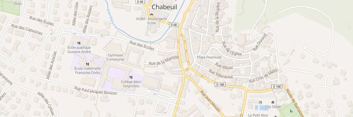 Plan du 1 Rue de la Marmite à Chabeuil