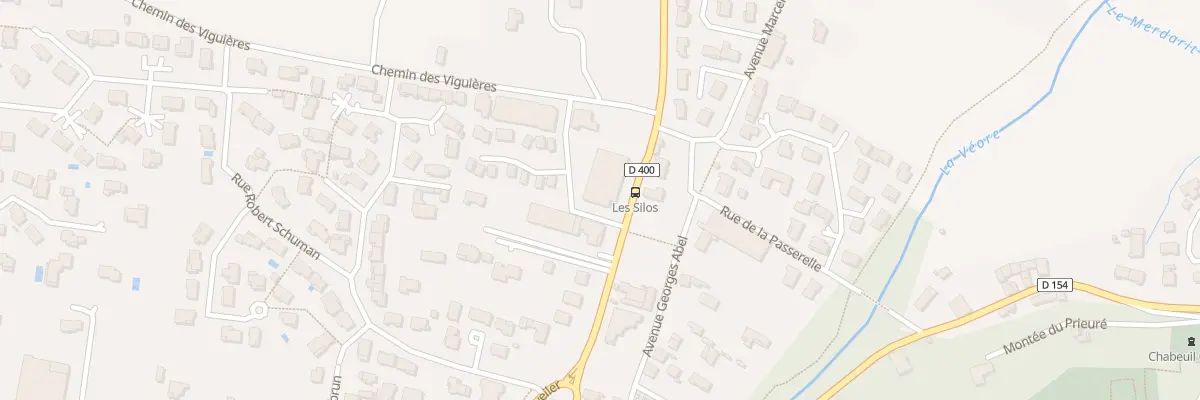 Plan du 2 Rue Elizabeth Magie à Chabeuil