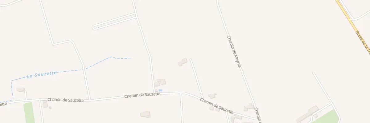 Plan du 5056 Sauzette Nord à Loriol-du-Comtat
