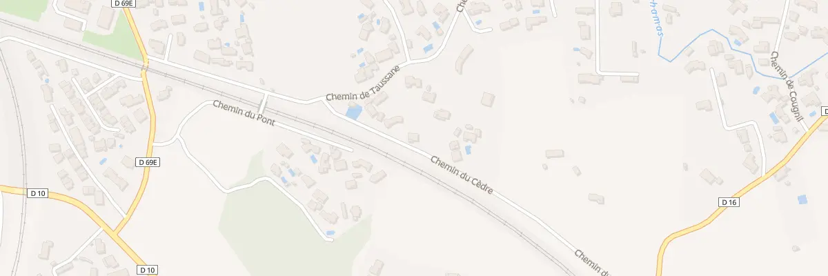 Plan du 341 Che du Cèdre à Miramas