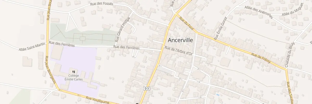 Plan du 26B Rue N et P Paquet à Ancerville