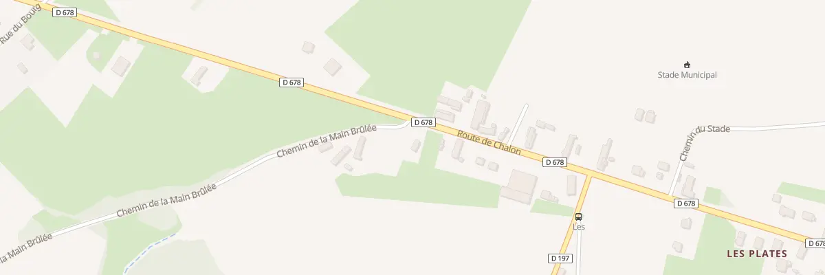 Plan du 5139 Che de la Main Brûlée à L’Abergement-Sainte-Colombe