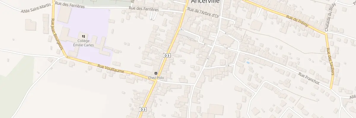 Plan du 29 Rue N et P Paquet à Ancerville