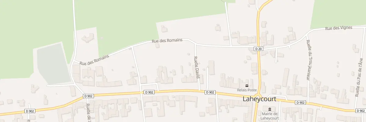 Plan du 18 Rue du Gen Porson à Laheycourt
