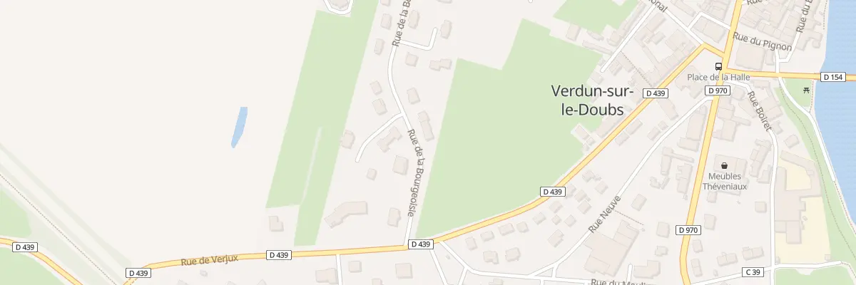 Plan du 2 Rue de la Bourgeoisie à Verdun-Ciel