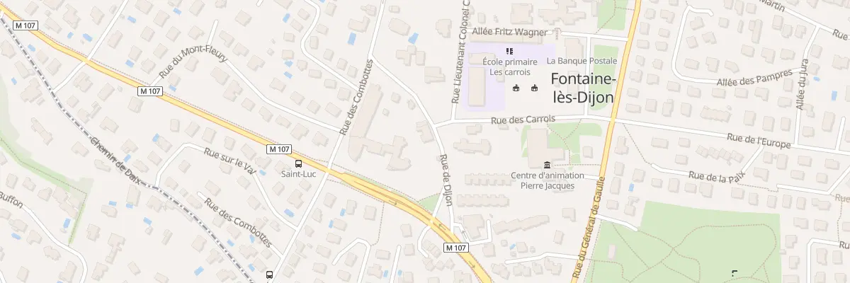 Plan du 34 Rue de la Confrérie à Fontaine-lès-Dijon