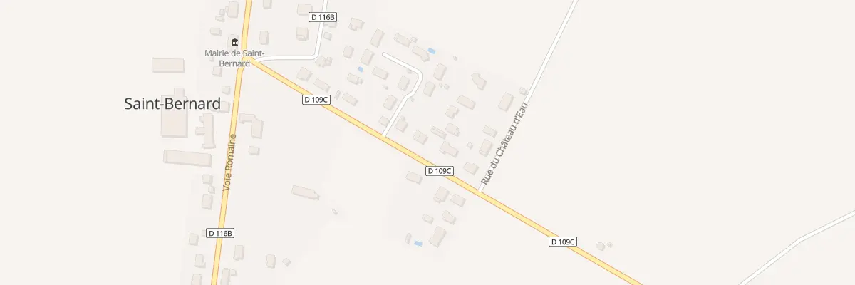 Plan du 17 Rte de l’Abbaye de Cîteaux à Saint-Bernard