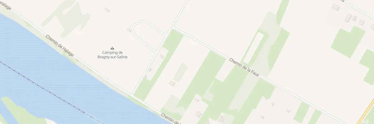 Plan du 5 Che de la Faux à Bragny-sur-Saône