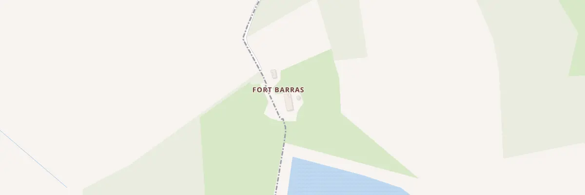 Plan du 5092 Fort Barras à La Chapelle-du-Châtelard