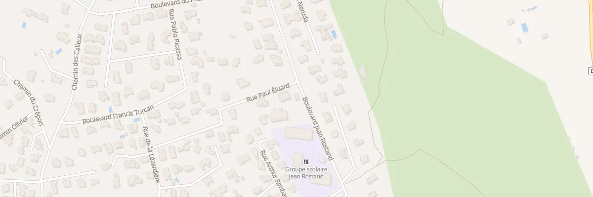 Plan du 1 Bd Jean Rostand à Saint-Mitre-les-Remparts