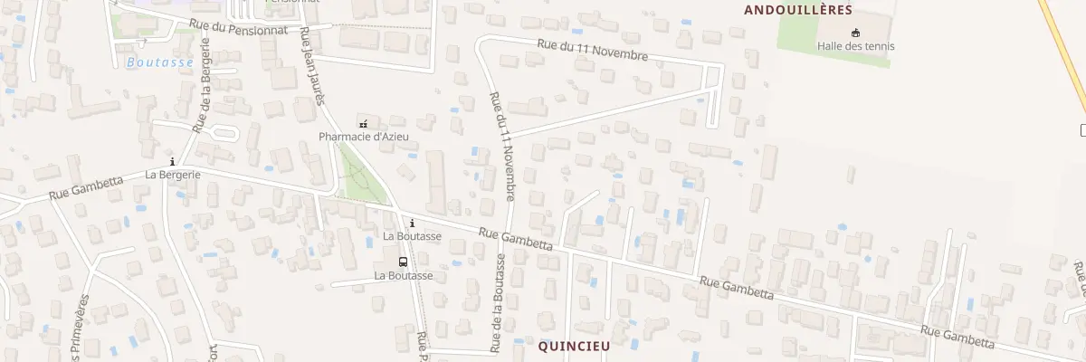 Plan du 6 Rue du 11 Novembre à Genas