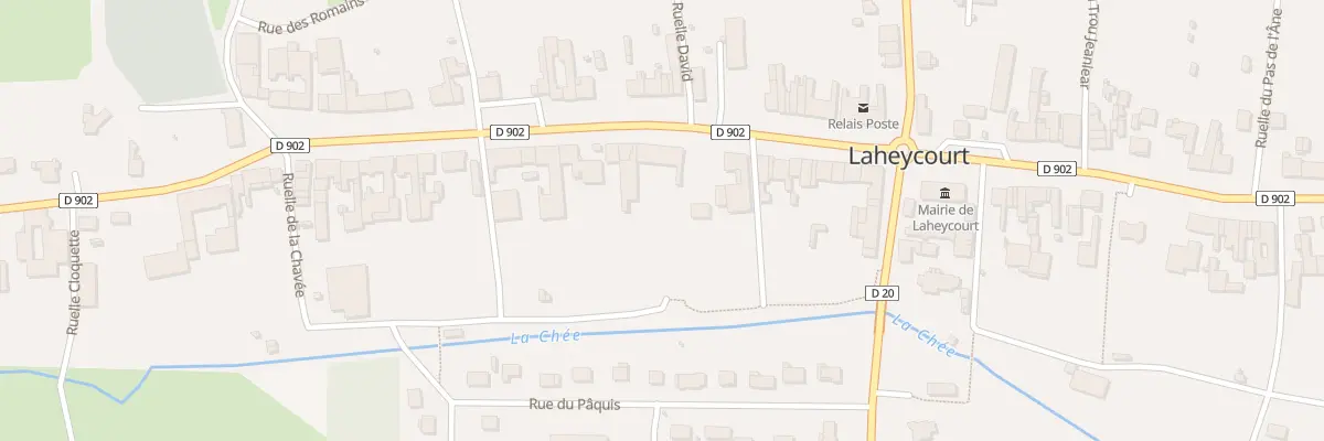 Plan du 19 Rue du Gen Porson à Laheycourt