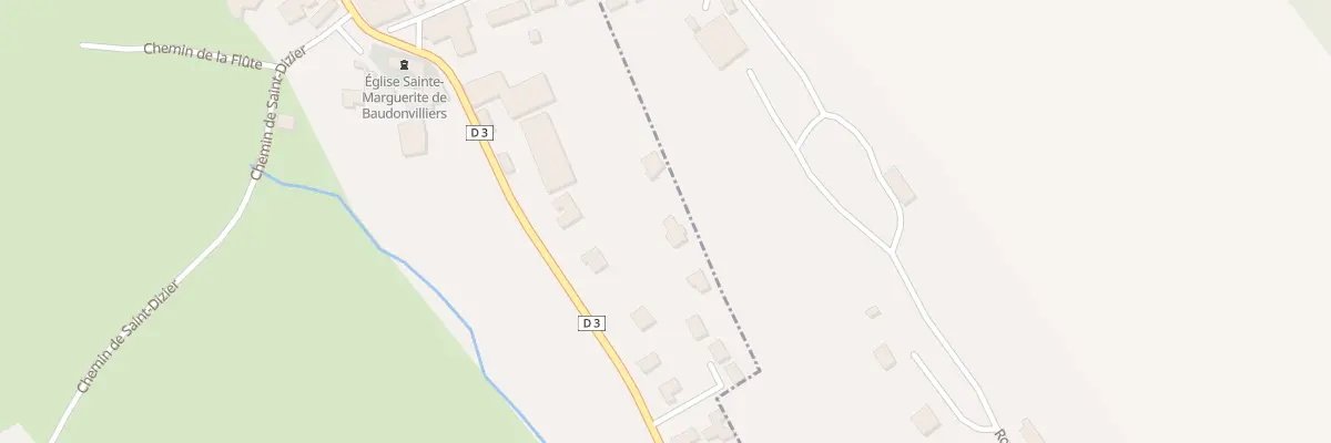 Plan du 44 Rue des Nonnes à Baudonvilliers