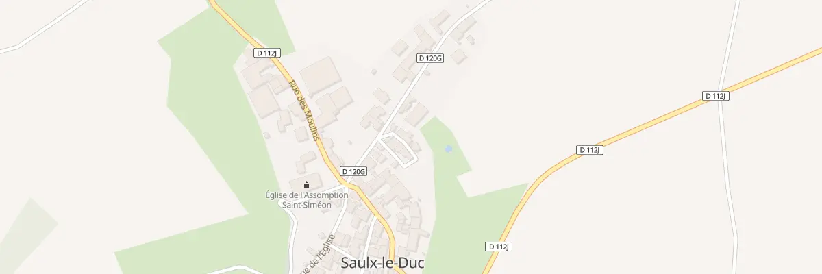 Plan du 1 Rue du Puits Chauchot à Saulx-le-Duc