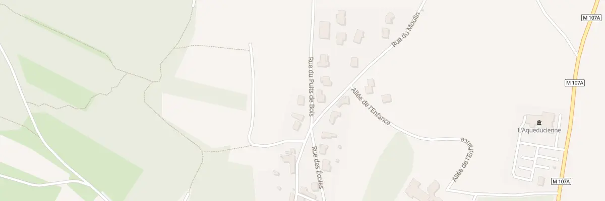 Plan du 7 Rue du Puits de Bois à Ahuy